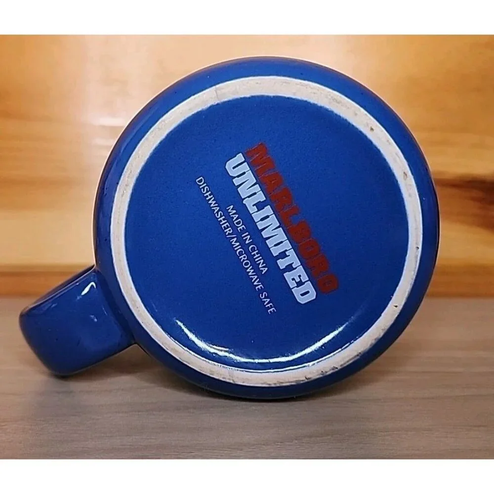Vintage Marlboro Unlimited Coffee,Tea Mug Great For Any Coffee Bar - 16 Ounce